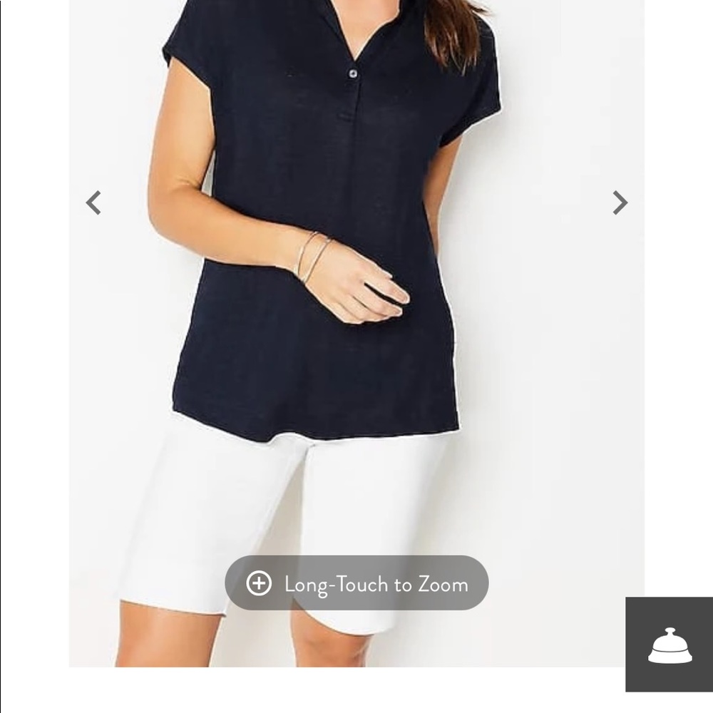 J Jill essential white shorts